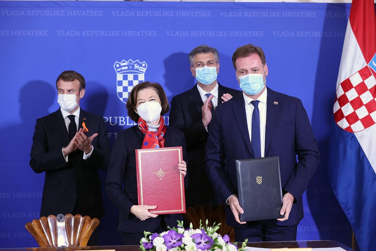 Hrvatska i Francuska potpisale su ugovor o kupnji francuskih borbenih zrakoplova Rafalea